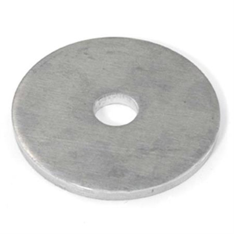 Aluminum Disk with 3" Diameter and 1/4" Thick with 1/2" Center Hole D144C5