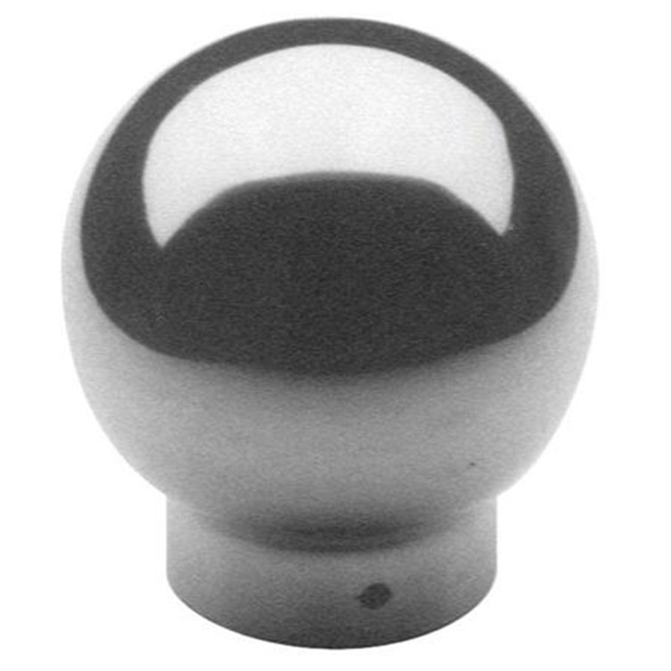 Satin Finish Stainless Steel Single Outlet Ball Style Fitting, 1.50" 151501.4