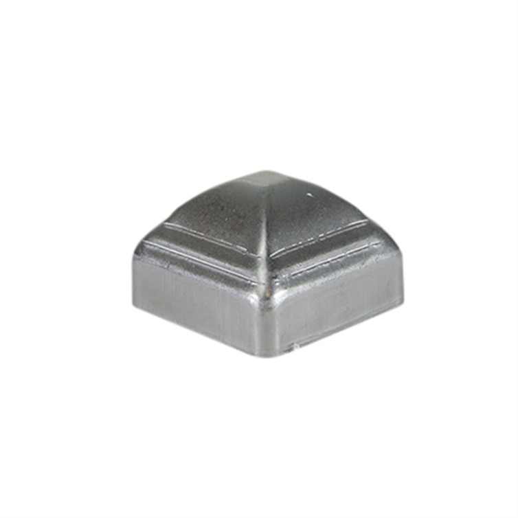 Steel Stamped Post Cap for 2" Square Tube 5100