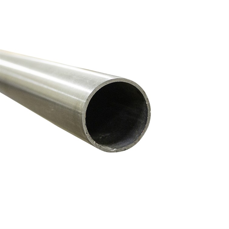 Pipe, Stainless Steel, 1-1/2" Pipe, Schedule 10, 20' Long, Satin P860.4