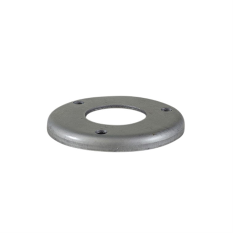 Steel Heavy Flush-Base Flange with 3 Mounting Holes for 1-1/4" Pipe 2527A