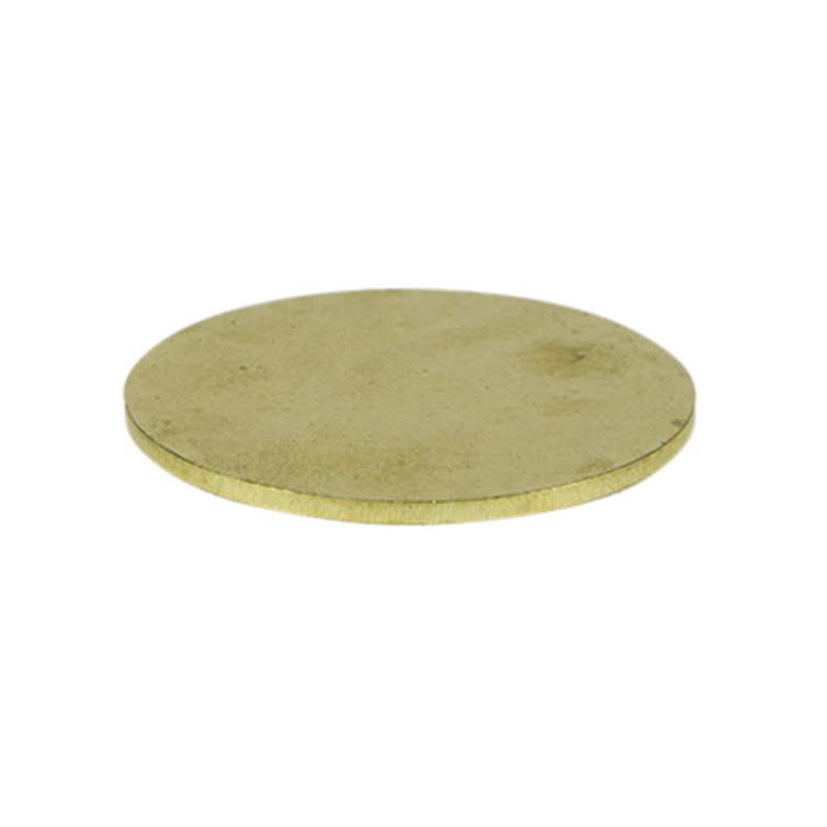 Brass Disk with 3" Diameter and 1/8" Thick D138
