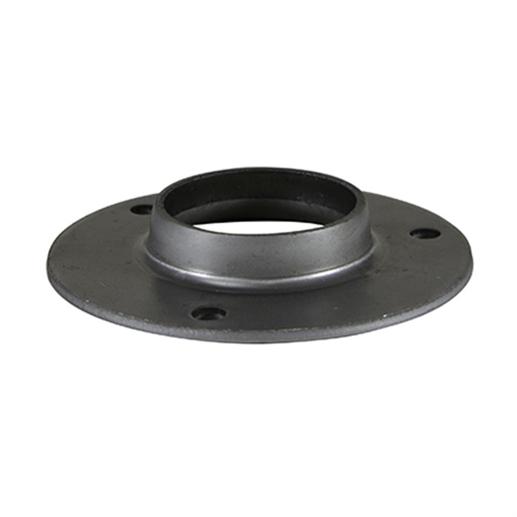 Steel Flat Base Flange with 3 Mounting Holes for 1-1/2" Pipe 635A