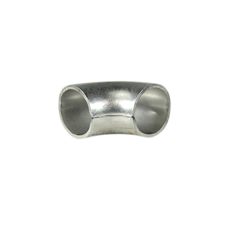 Stainless Steel Flush-Weld 90? Elbow with 1" Inside Radius for 1-1/2" Pipe 387