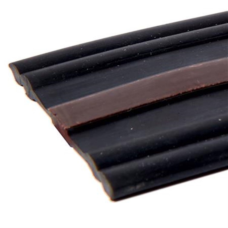 Black Universal PVC Top Rail Protective Insert - 40' GR9397-40