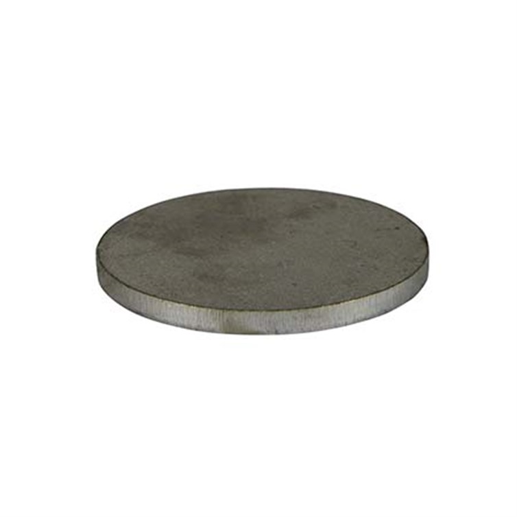 Stainless Steel Weld-On Flat Disk Type D End Cap for 2" Pipe 3270