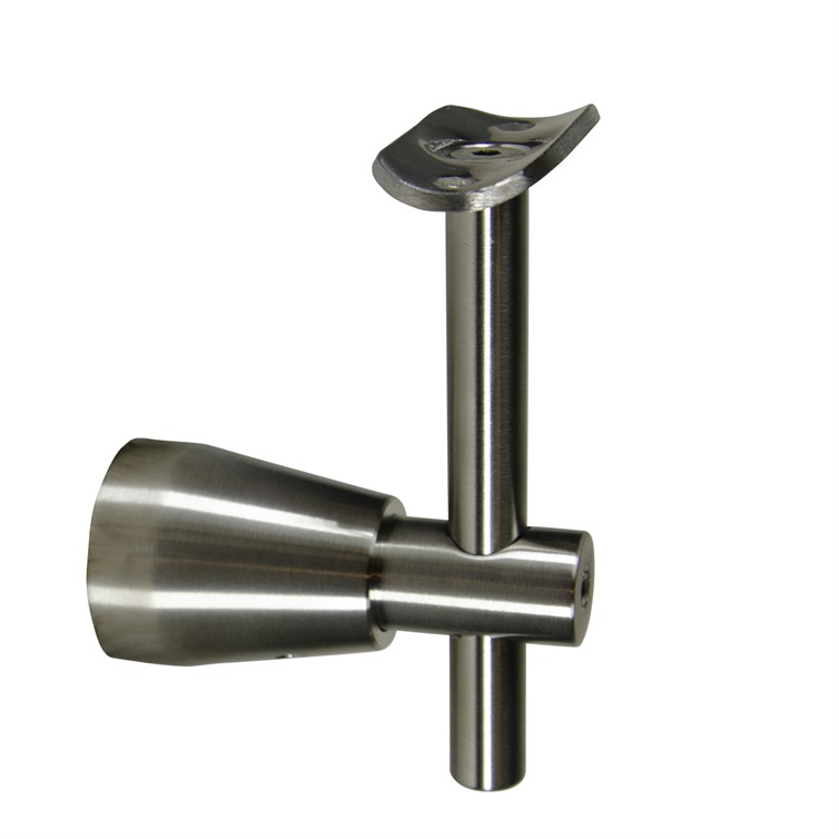 316 Satin Stainless Adjustable Post Mount Bracket, Vertical and Horizontal WR3900P