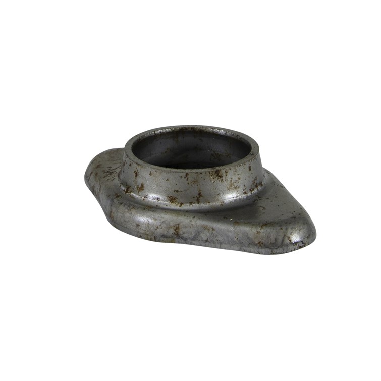 Steel Tapered Heavy Base Flange for 1.25" Pipe or 1.66" Tube with No Mounting Holes 4910