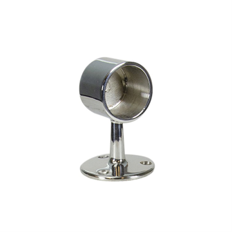 Lavi Polished Stainless Steel End Post for 1.50" Tube OD  151530