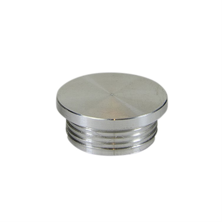 Aluminum Flat Drive-On End Cap for 1-1/4" Pipe 3291M