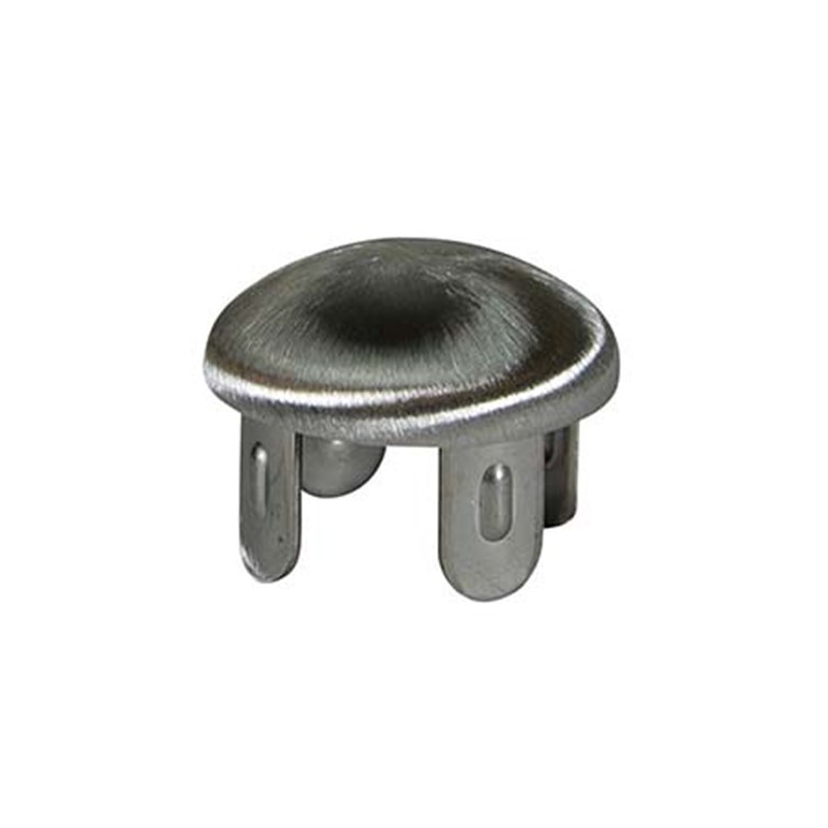 Stainless Steel Type H Oval Top Drive-On Cap for 1.25" Pipe, .140" Thickness 3211-SS