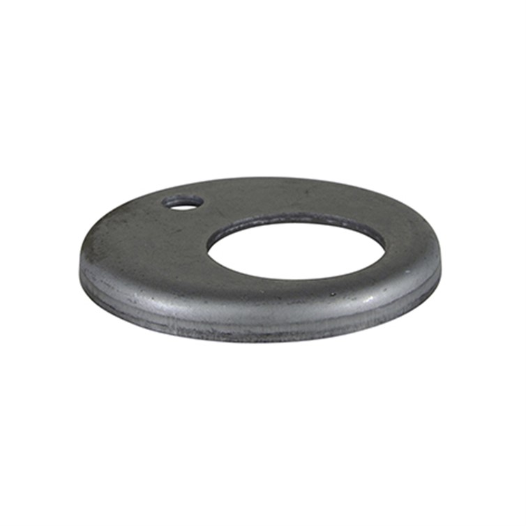 Steel Heavy Flush-Base Flange with 1 Offset Mounting Hole for 1-1/4" Pipe 2526R