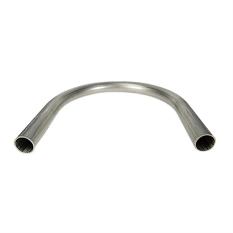 Stainless Steel Flush-Weld 180? Elbow w/ Untrimmed Tangents, 5.25" Inside Radius for 1.50" Dia Tube 6979-6B