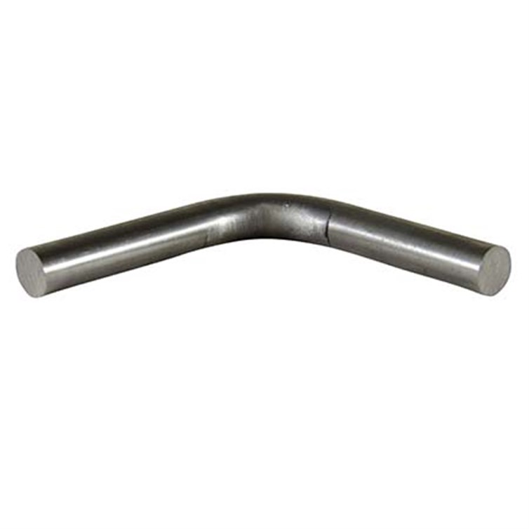 Type 304 Stainless Steel 90? Bracket Arm, 1/2" Diameter with Mill Finish R120