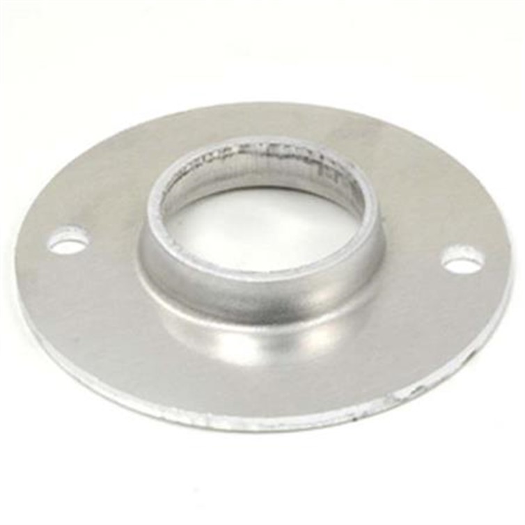 Extra Heavy Aluminum Flat Base Flange with 2 Mounting Holes for 1-1/4" Pipe 1631