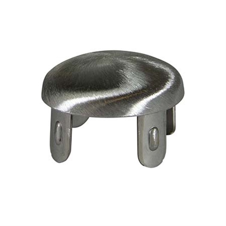 Stainless Steel Type H Oval Top Drive-On Cap for 1.50" Pipe, Schedule 5 3212-SS-5