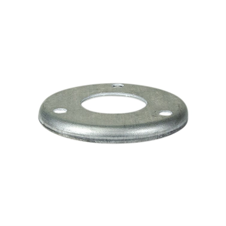 Aluminum Heavy Flush-Base Flange with 3 Mounting Holes for 1-1/4" Pipe 2567A