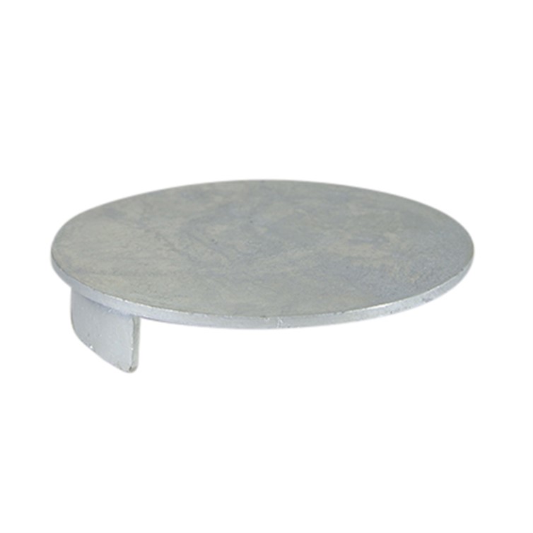 Galvanized Steel Flat Disk Drive-On End Cap for 6" Pipe G3288-6
