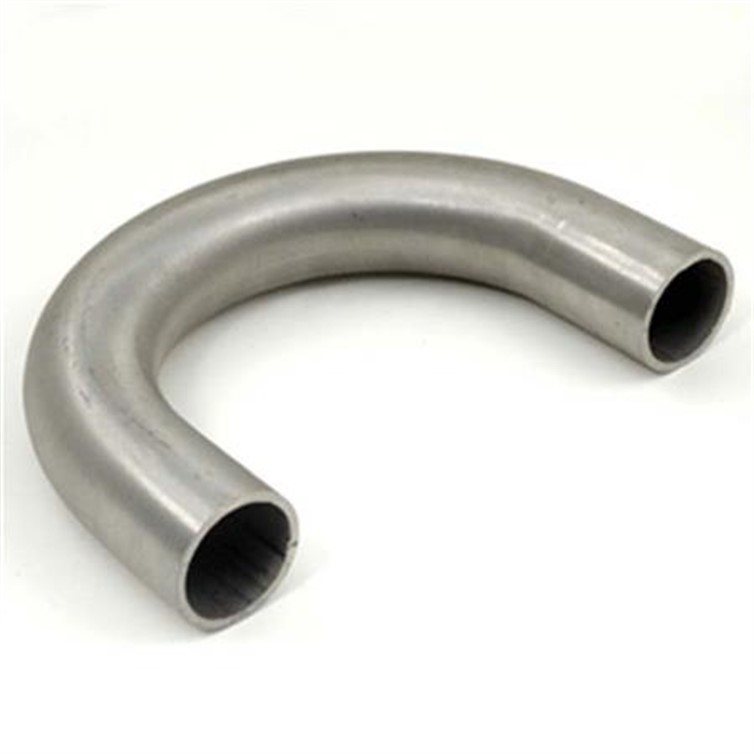 Stainless Steel Bent Flush-Weld 180? Elbow with Two 2" Tangents, 3" Inside Radius for 1-1/2" Pipe 391-7