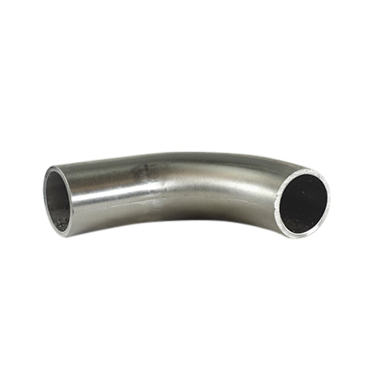 Stainless Steel Flush-Weld 90? Elbow with One 2" Tangent, 2" Inside Radius for 1-1/4" Pipe 317-1