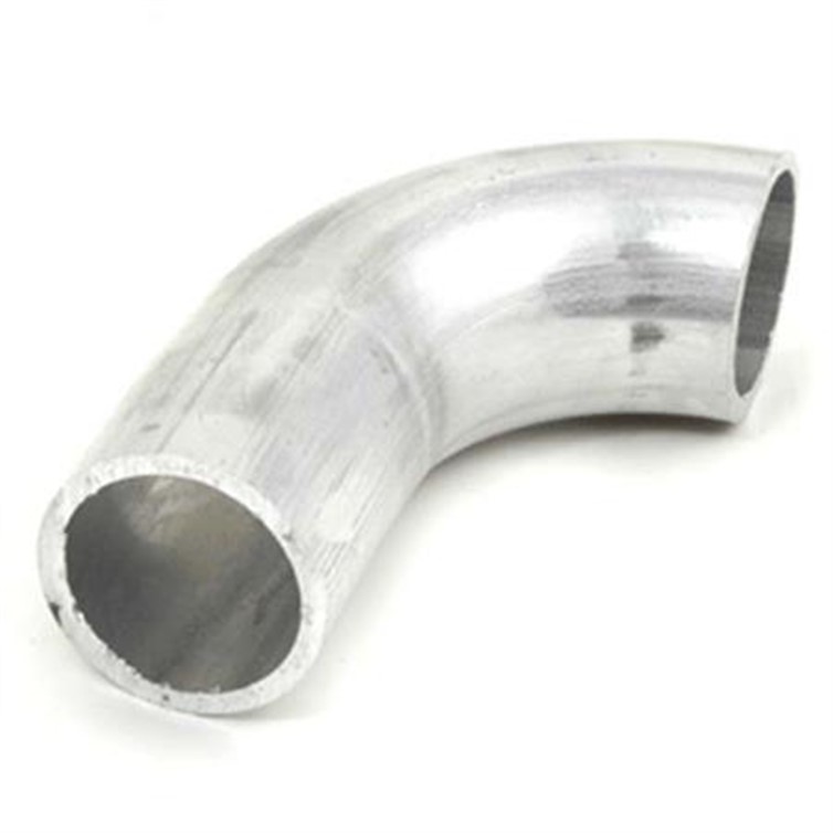 Aluminum Flush-Weld 90? Elbow with One 2" Tangent, 1-5/8" Inside Radius for 1-1/2" Pipe 4675
