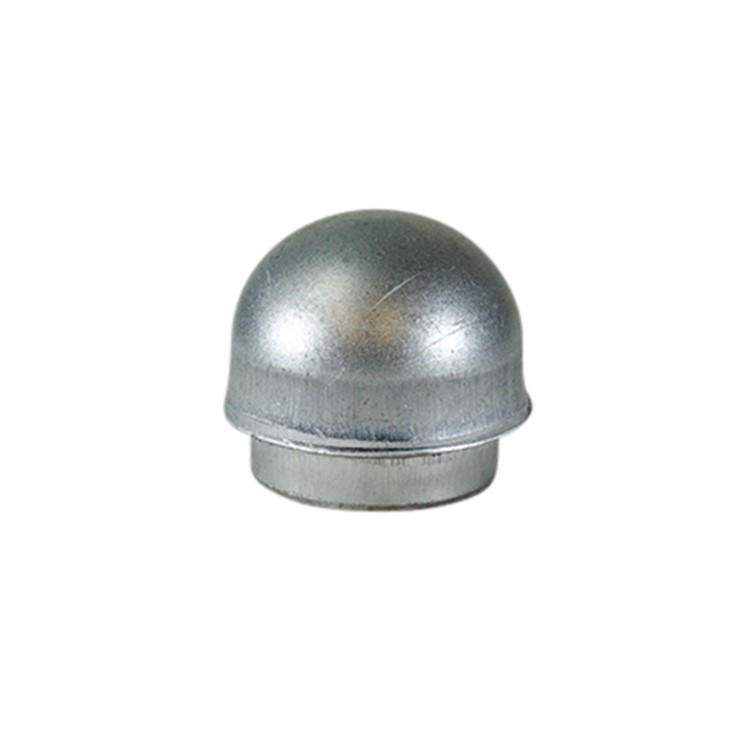 Galvanized Steel Domed Drive-On End Cap for Schedule 40 1-1/4" Pipe G3211
