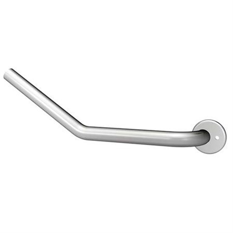 Stainless Steel Right Hand Slip-Fit? Stair Rail End with 3-1/4" Projection, 30 Degree Angle WR31632130-R