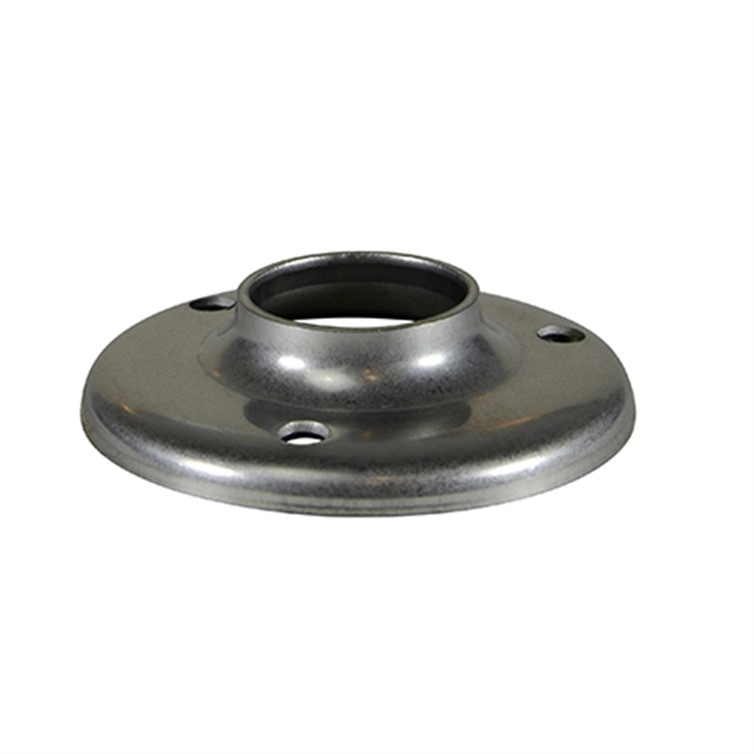Stainless Steel Heavy Base Flange with 3 Mounting Holes for 1.50" Dia Tube 1535AT