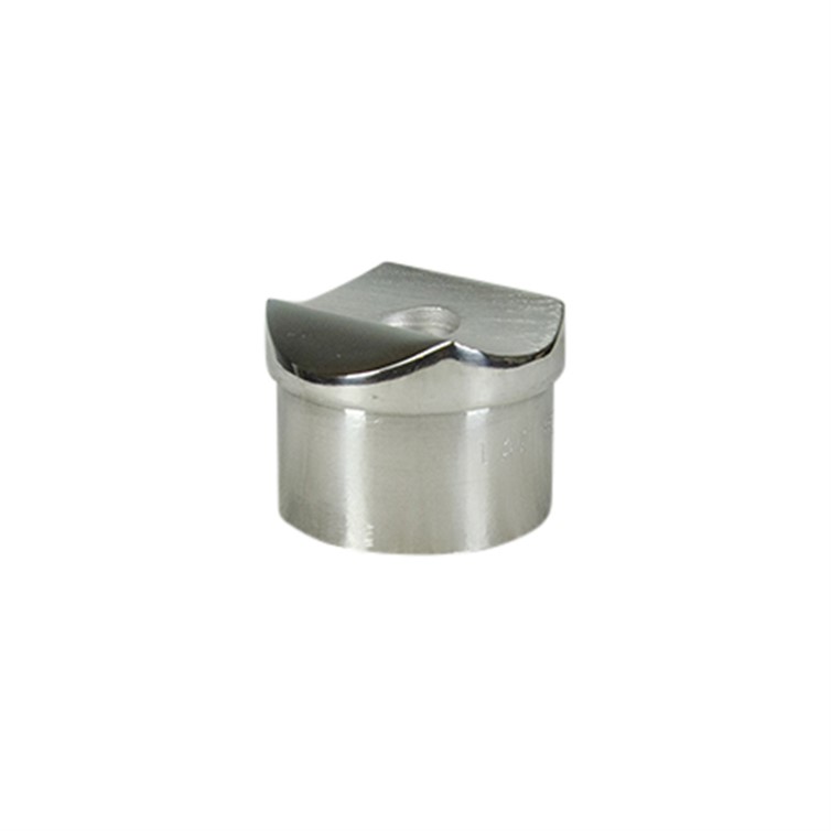 Polished Stainless Steel Tee Connector for 2" Tube with .050" Wall 152018