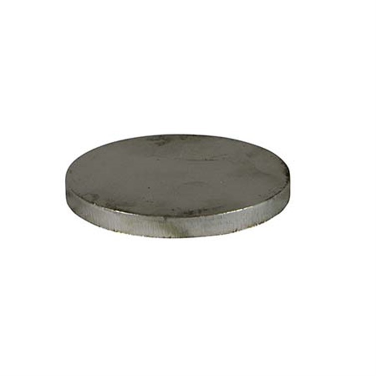 Stainless Steel Weld-On Flat Disk Type D End Cap for 1-1/2" Pipe 3269