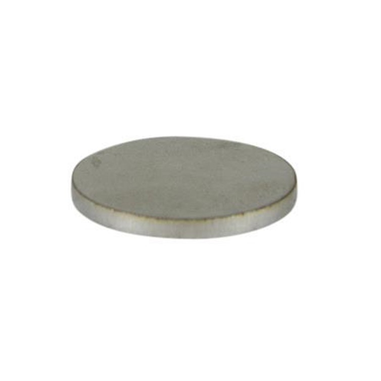 Disk, Stainless Steel, 1-1/4" Diam, 1/8" Thick, Mill Fin D017.316