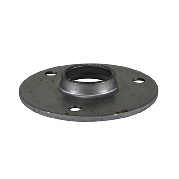 Steel Flat Base Flange with 3 Mounting Holes for 3/4" Pipe 611A