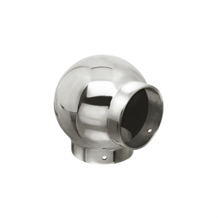 Polished Stainless Steel Ball Style Elbow, 2.00" 152003