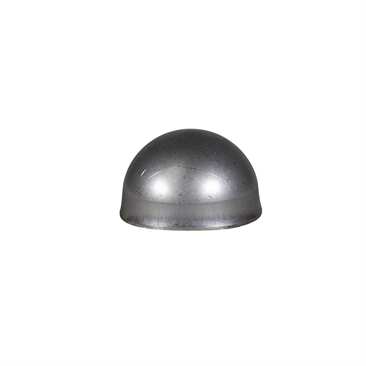 Domed, End Cap, Stainless Steel, 1-1/2" Pipe, Weld-On, Mill Fin 3260.316