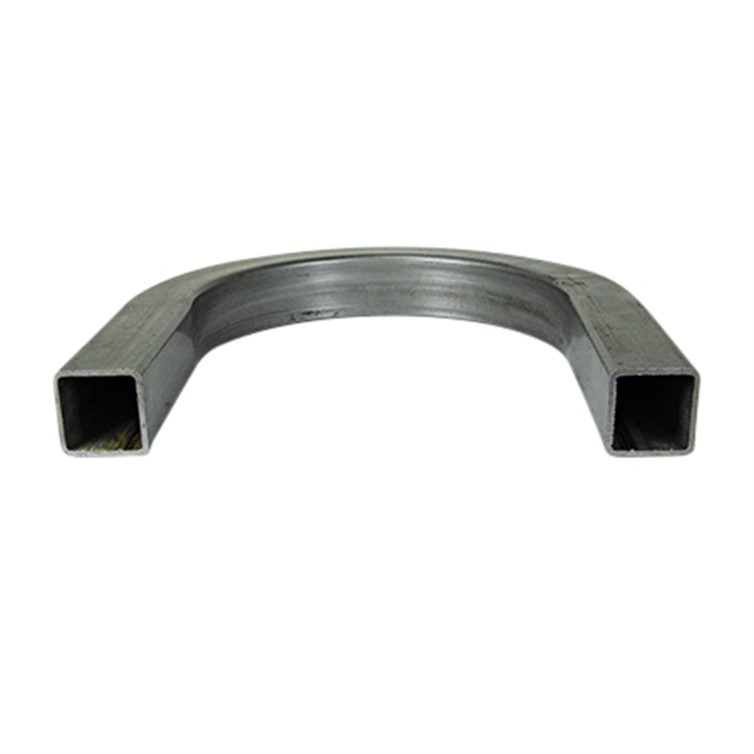 Steel Bent Flush-Weld 180? Elbow with 2 Untrimmed Tangents, 3.12" Inside Radius for 1.25" Sq. Tube  6343B