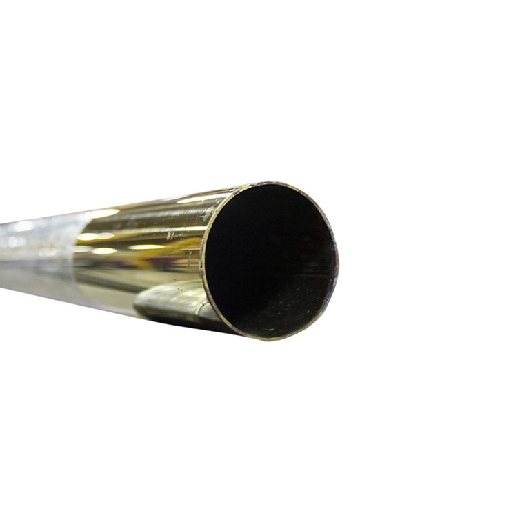 Polished Brass Round Tubing, 4' T5122-4