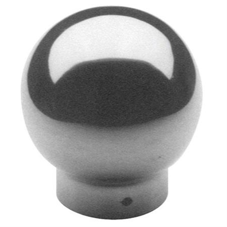 Satin Finish Stainless Steel Single Outlet Ball Style Fitting, 2.00" 152001.4
