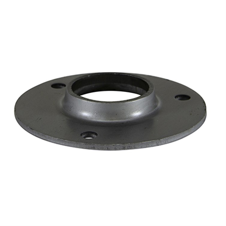 Steel Flat Base Flange with 3 Mounting Holes for 1.50" Dia Tube 635AT