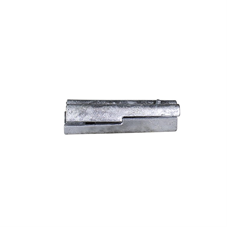 Galvanized Steel Single Splice-Lock for 1.50" Tube with .120" Wall, 3.75" Length G3326-2