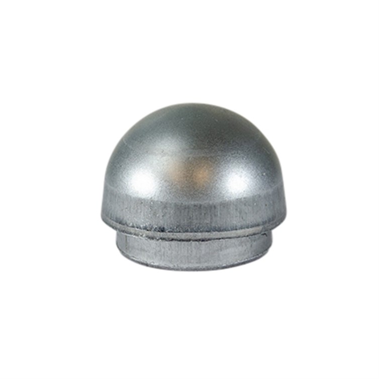 Galvanized Steel Domed Drive-On End Cap for Schedule 1-1/2" Pipe G3212