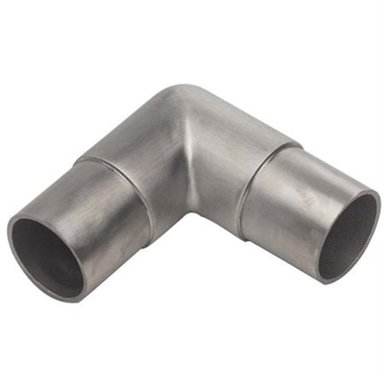 Lavi 90? Degree Polished Stainless Steel Flush Style Elbow for 2.00" Tube OD 152019