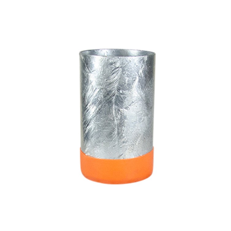 Glavanized Steel Post Sleeve for Up to 2.50" Diameter, 4" High G254-SNC