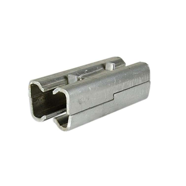 Aluminum Single Splice-Lock for 2" Schedule 80 Pipe or 1.90" Tube with .218" Wall, 3.75" Length 3323H