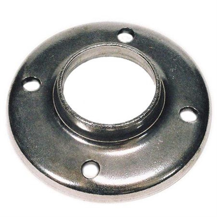 Steel Heavy Base Flange with 4 Mounting Holes for 1.25" Dia Tube  1428T