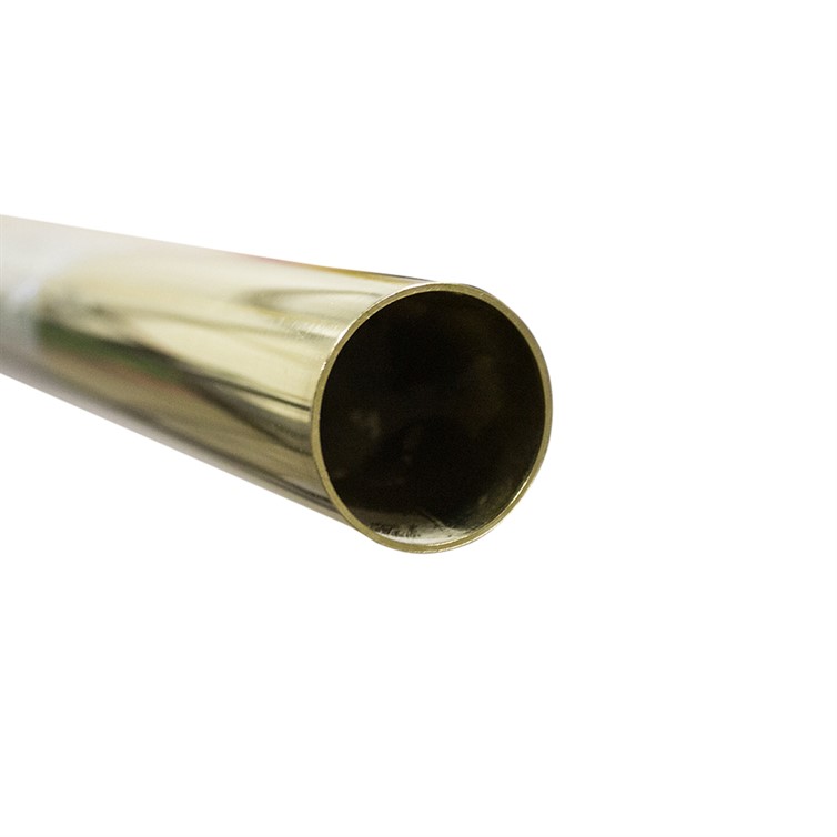 Polished Brass Round Tubing, 12' T5062