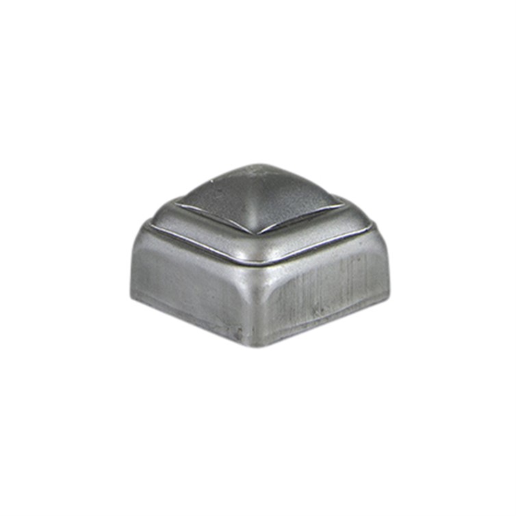 Steel Stamped Post Cap for 1" Square Tube 5150