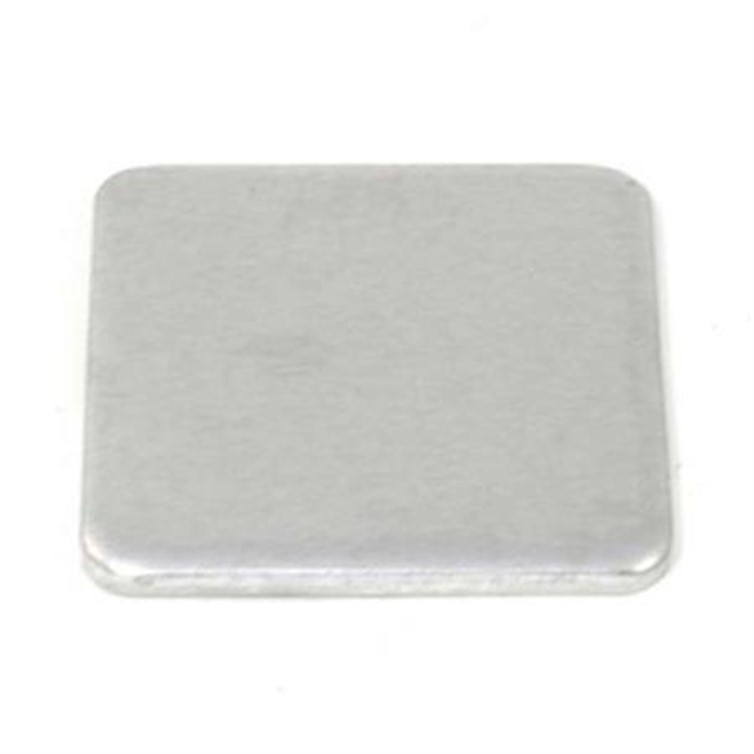 Aluminum Plate, 2.625" Square Base with Radius Corners 3221-1A