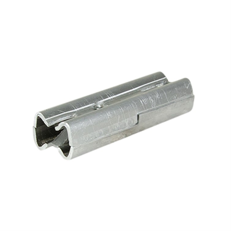 Aluminum Single Splice-Lock for 1.50" Tube with .120" Wall, 3.75" Length 3327-8