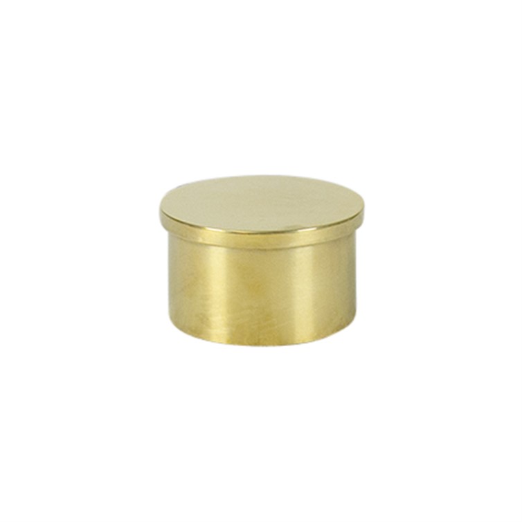 Lavi Flush Style Brass End Cap for 1.50" Tube OD  141570