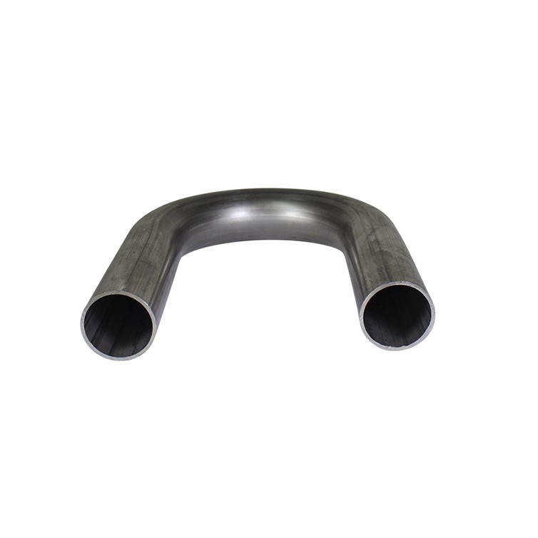 Steel Flush-Weld 180? Elbow with 2 Untrimmed Tangents, 1-5/8" Inside Radius for 1.25" Dia Tube 7895TB